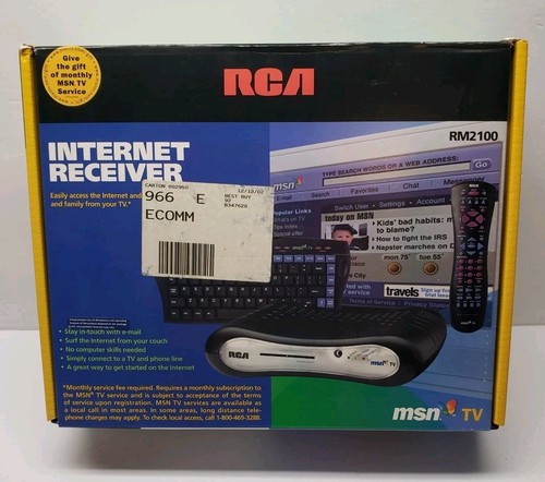 Rca msntv webtv - rca,