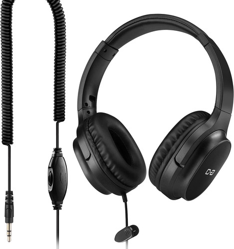 Extra long cord headphones - long, for